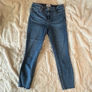 PAIGE high rise skinny jeans - size 29